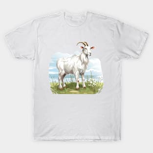 White Goat T-Shirt